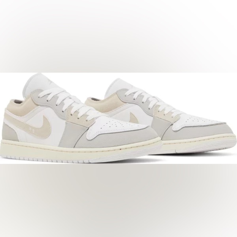 Nike Air Jordan 1 Low SE Craft 'Inside Out Tech Grey', Men’s Size 8, Women’s 9.5